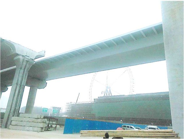 鄭州市三環快速化項目中州大道段施工工程（橋梁工程三標段）